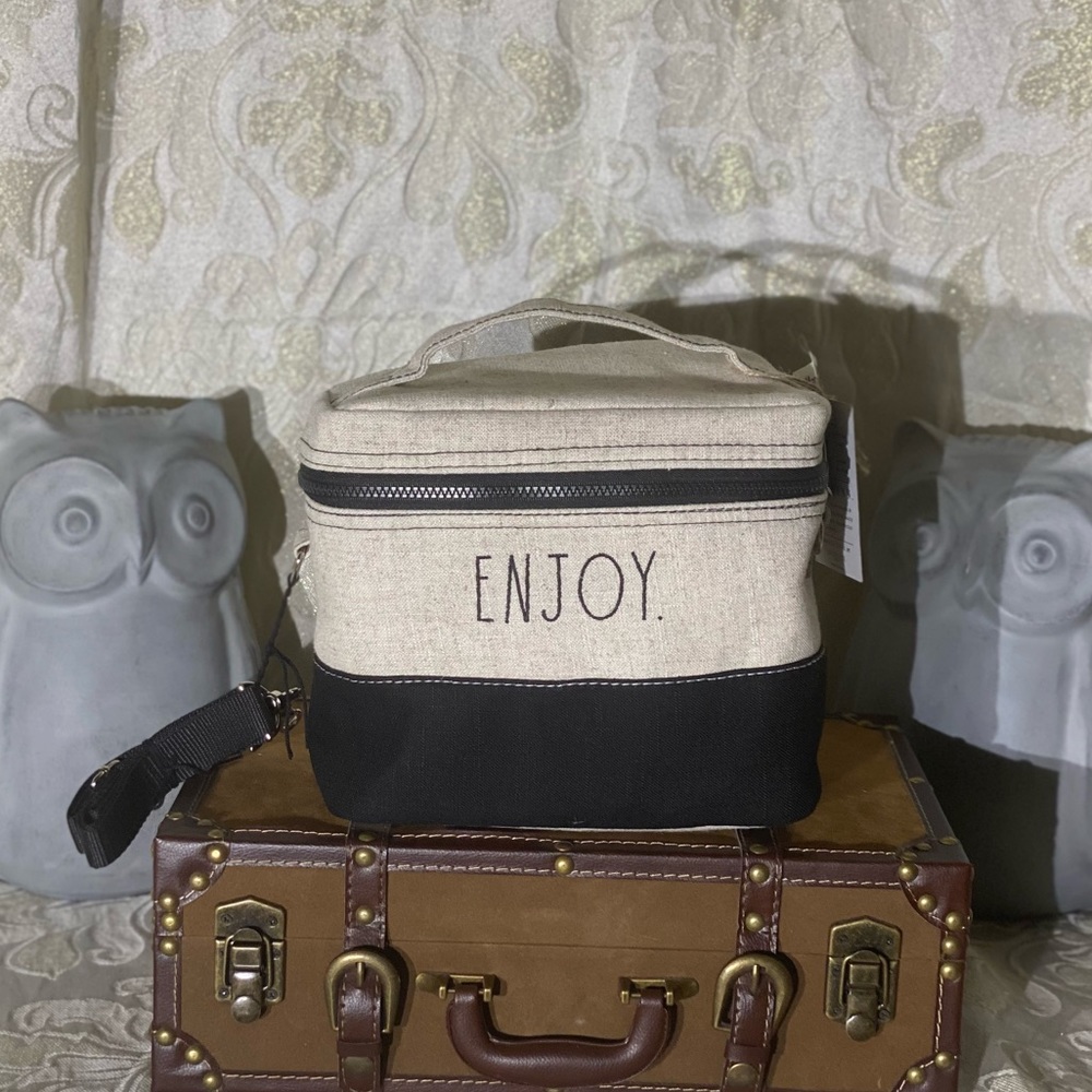 Rae Dunn "ENJOY" Insulated Lunch Bag - Picture 3 of 5